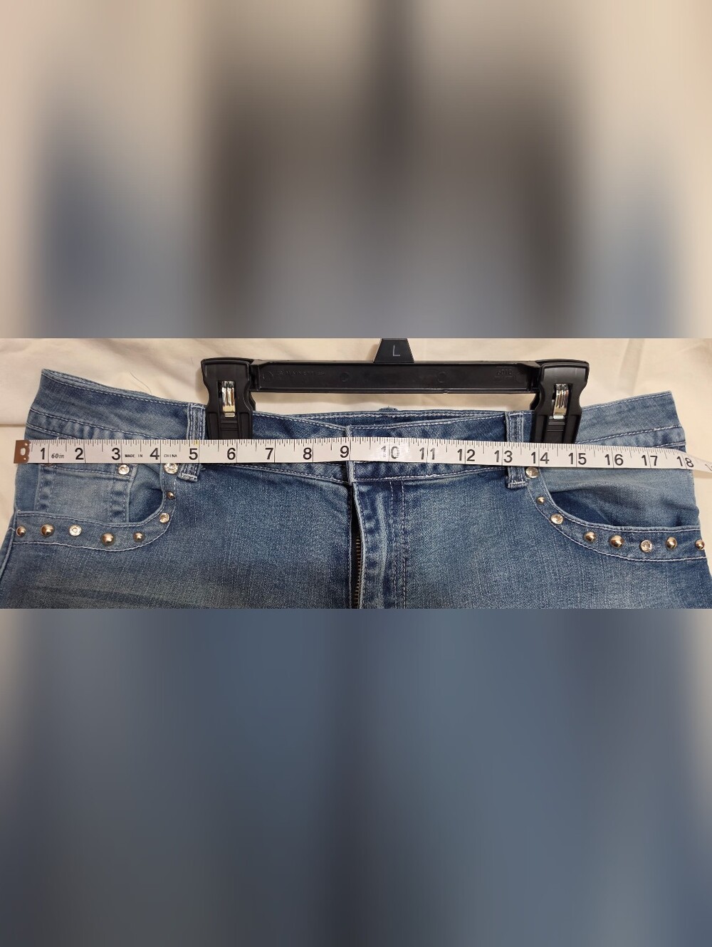 Platinum Plush Duel Challenge Jeans - Sz Juniors 15 or Womans 12 - Picture 7 of 9